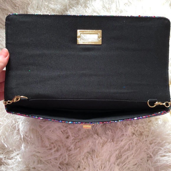 Charming Charlie Sparkly Multicolor Purse - Picture 7 of 8